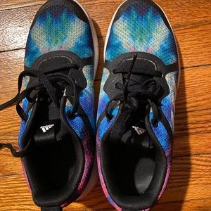 Tie dye galaxy Adidas youth 4 women’s size 6